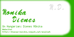 monika dienes business card